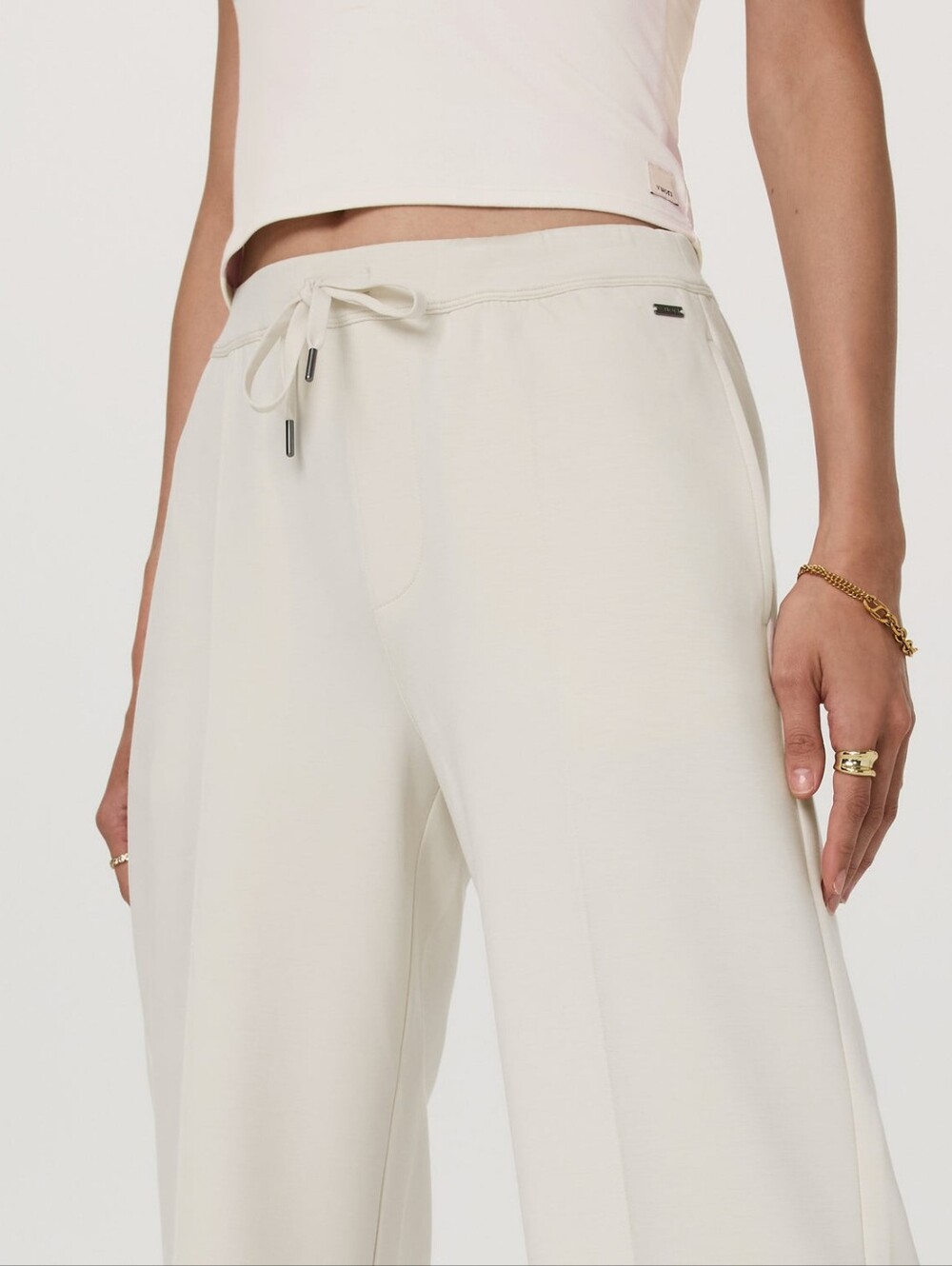 Vuori Compose Wideleg Pants Marshmallow Small NEW NWT - Picture 3 of 8